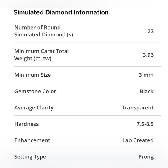 Simulated Black & White Diamond Tennis Bracelet in Silvertone (8 in) 7.9… - Picture 16 of 16